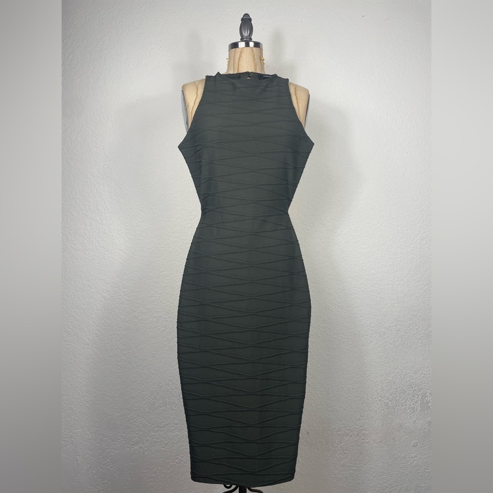 Olive Green Bodycon Dress